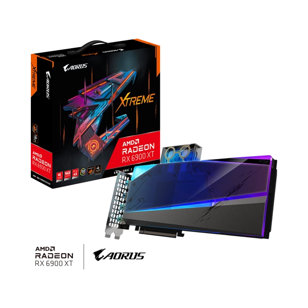 AORUS RADEON RX 6900 XT XTREME WATERFORCE WB 16G 8