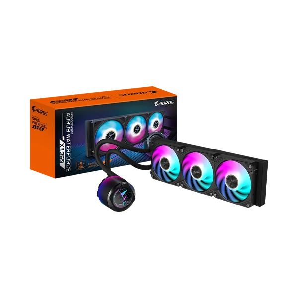 AORUS WATERFORCE 360 X-II LCD A-RGB AIO LIQUID COOLER