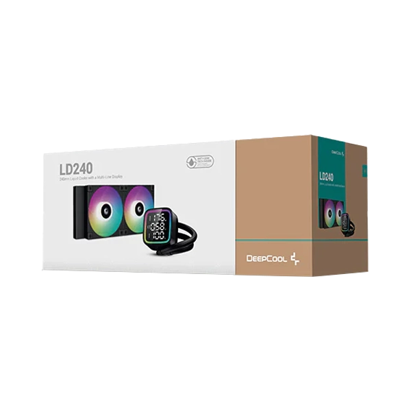 Deepcool LD240 Multi-Line Digital AIO Liquid Cooler Black 6