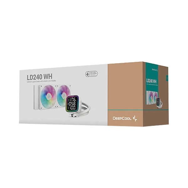 Deepcool LD240 Multi-Line Digital AIO Liquid Cooler Black 7