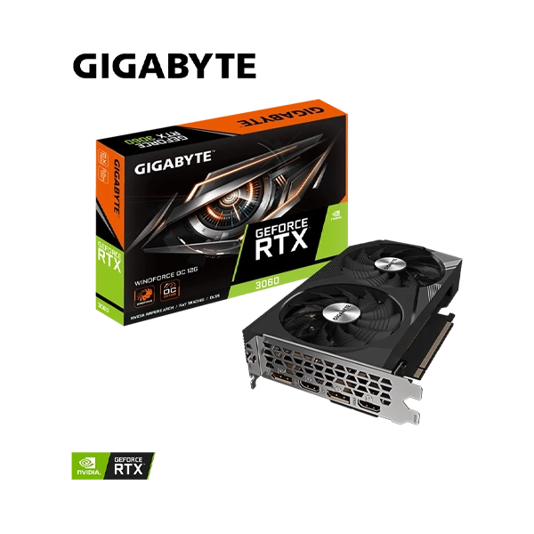 GIGABYTE GEFORCE RTX 3060 WINDFORCE OC 12G (rev. 2.0) 6