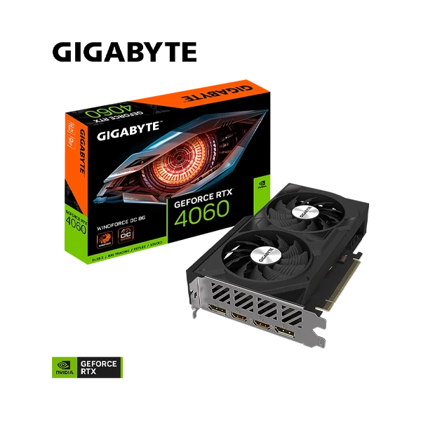 GIGABYTE GEFORCE RTX 4060 WINDFORCE OC 8GB 7