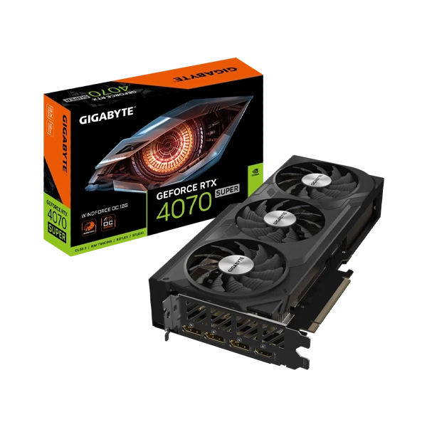 GIGABYTE GEFORCE RTX 4070 SUPER WINDFORCE OC 12GB