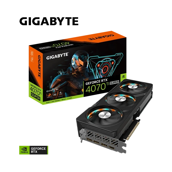 GIGABYTE GEFORCE RTX 4070 TI SUPER GAMING OC 16GB 8