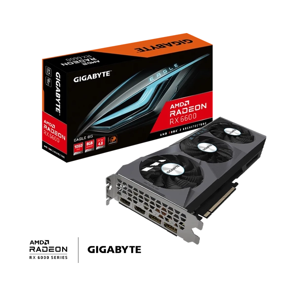 GIGABYTE RADEON RX 6600 EAGLE 8GB 6