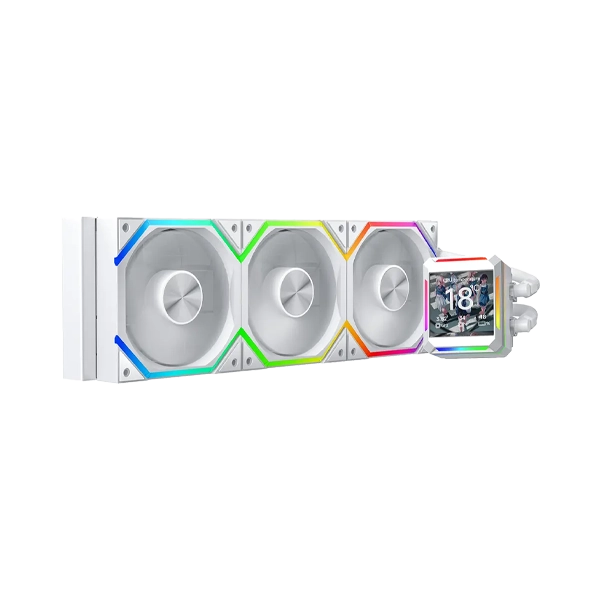 Jungle Leopard Astroshel LCD 360mm White