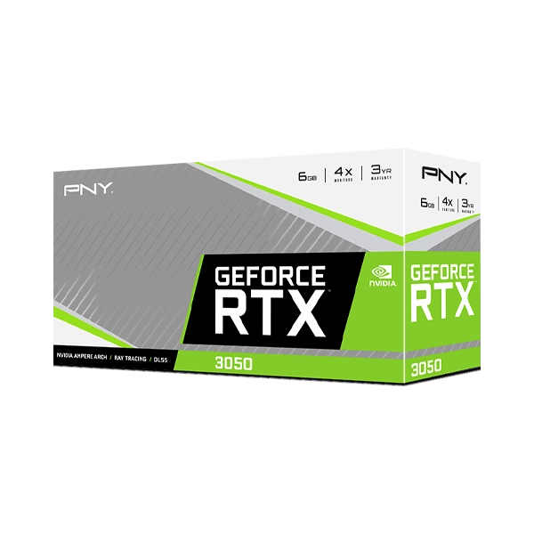 PNY GEFORCE RTX 3050 VERTO DUAL 6GB 4