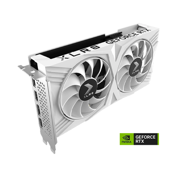 PNY GEFORCE RTX 4060 XLR8 VERTO DUAL 8GB WHITE 6