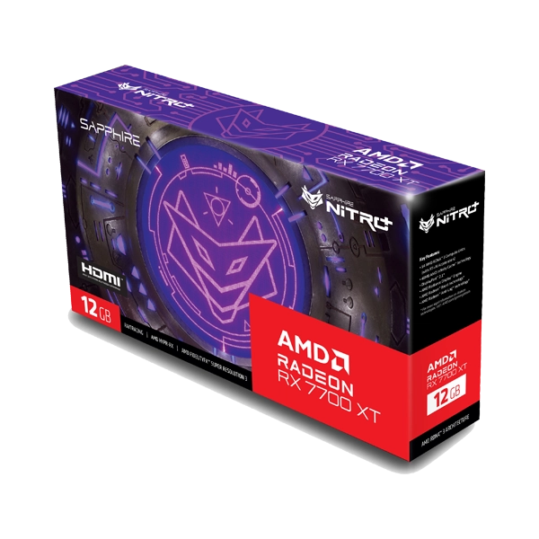 SAPPHIRE NITRO+ AMD RADEON RX 7700 XT GAMING OC 12GB 6