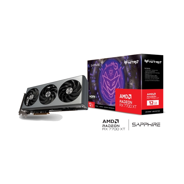 SAPPHIRE NITRO+ AMD RADEON RX 7700 XT GAMING OC 12GB 8