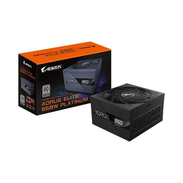 AORUS ELITE P850W 80+ PLATINUM MODULAR PCIE 5.0 POWER SUPPLY