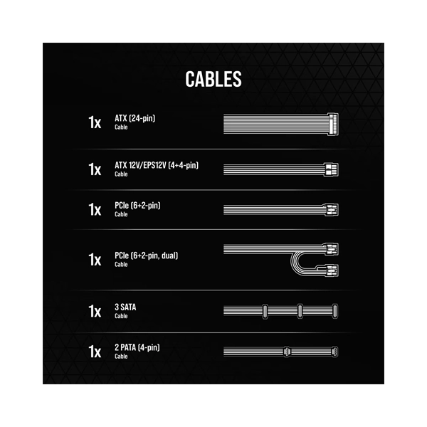 CORSAIR CX750W 80+BRONZE 2