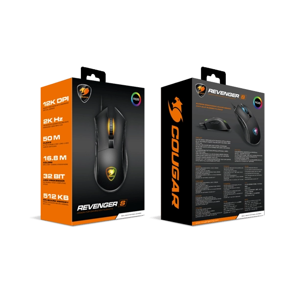 COUGAR RECENGER S OPTICAL GAMING MOUSE 8