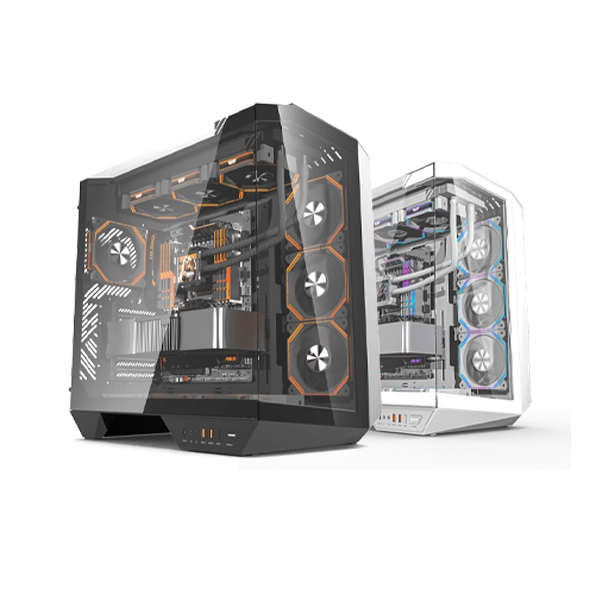 DARKFLASH ARCEE DY470 TG SIDE PANEL ATX LUXURY PC CASE
