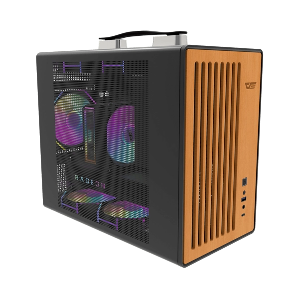 DARKFLASH WD200 WOOD EDITION MATX HAND CARRY PC CASE