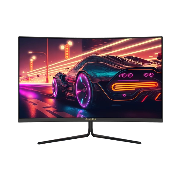 GAMDIAS ATLAS HD27HIC 27″ 1920 X 1080 VA 240HZ 1MS MPRT CURVED GAMING MONITOR