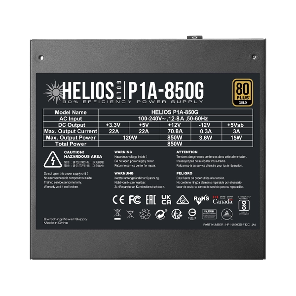 GAMDIAS HELIOS P1A-850G 2
