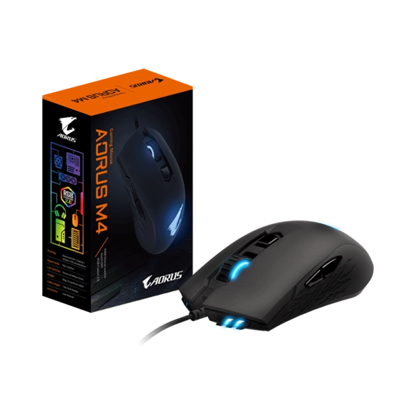 GIGABYTE AORUS M4 RGB FUSION 2.0 GAMING MOUSE 7