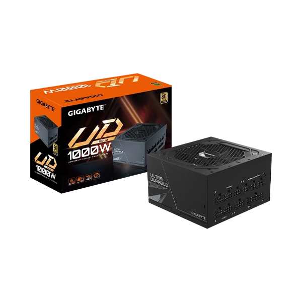 GIGABYTE GP-UD1000GM PG5 1000W GOLD PCIE 5.0 MODULAR POWER SUPPLY