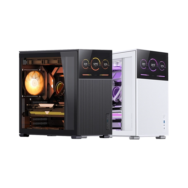 JONSBO D41 MESH W/ LCD SCREEN ATX GAMING CASE