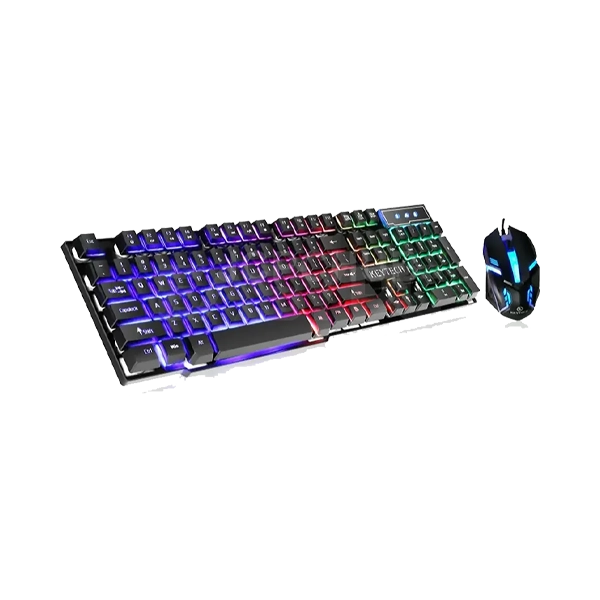 KEYTECH K-516 KEYBOARD AND MOUSE COMBO BLACK