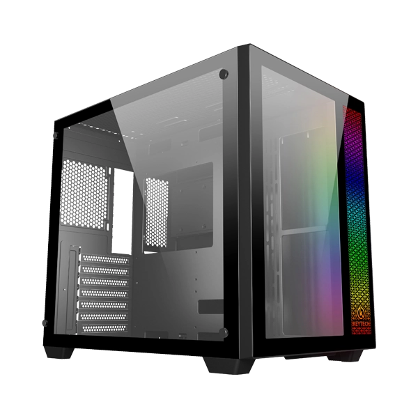 KEYTECH ROBIN SE DUAL CHAMBER ATX GAMING CASE