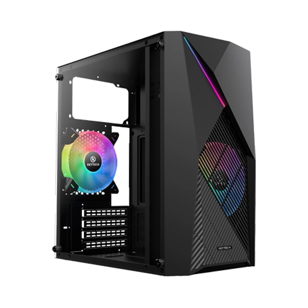 KEYTECH STORMTROOPER/DARTHVADER W/ 2 RGB FANS MATX GAMING CASE