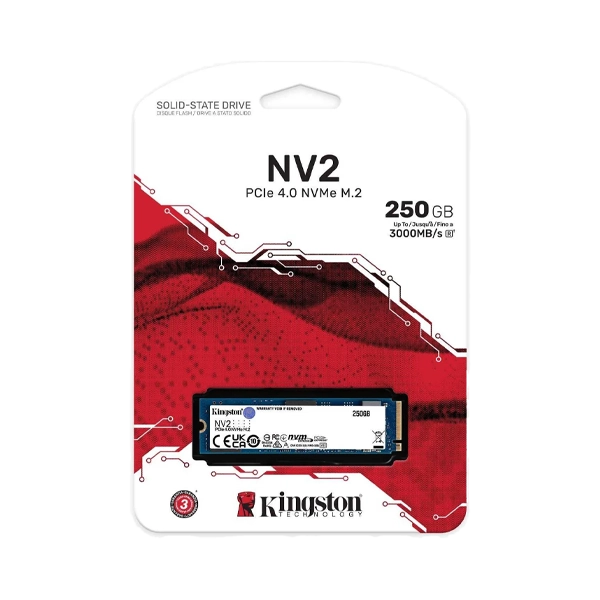KINGSTON NV2 250GB M.2 2280 NVMe PCIe 4.0, RW 30001700 2
