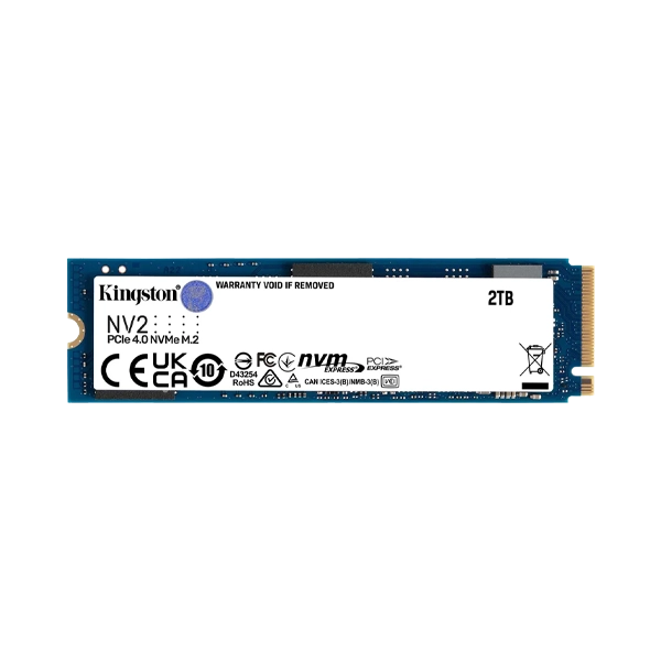 KINGSTON NV2 2TB M.2 2280 NVME PCIE 4.0, R|W: 3500|2800
