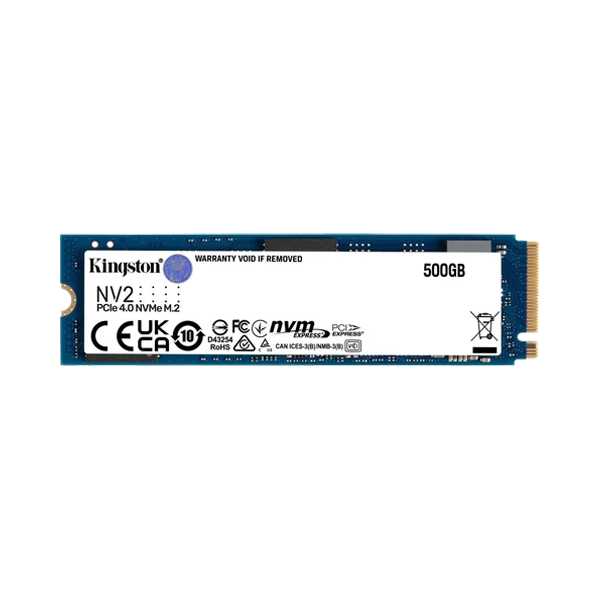 KINGSTON NV2 500GB M.2 2280 NVME PCIE 4.0, R|W: 3500|2100