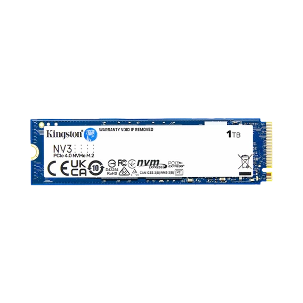 KINGSTON NV3 1TB M.2 2280 NVMe PCIe 4.0, R|W: 6000|4000