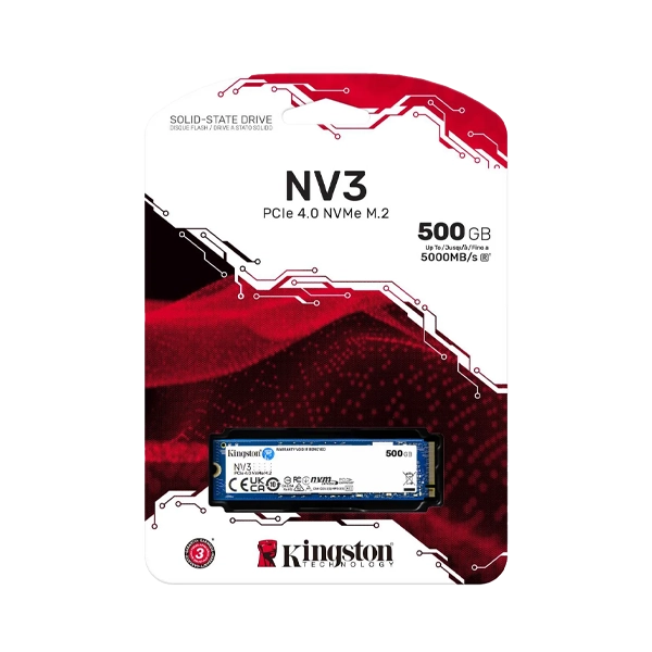 KINGSTON NV3 500GB M.2 2280 NVMe PCIe 4.0 2