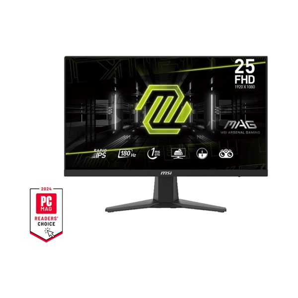MSI 25" MAG 256F FHD 180HZ FLAT IPS 1080P GAMING MONITOR