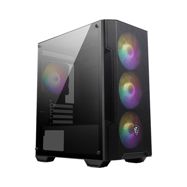 MSI MAG FORGE M100A W/ RGB FANS MATX GAMING CASE