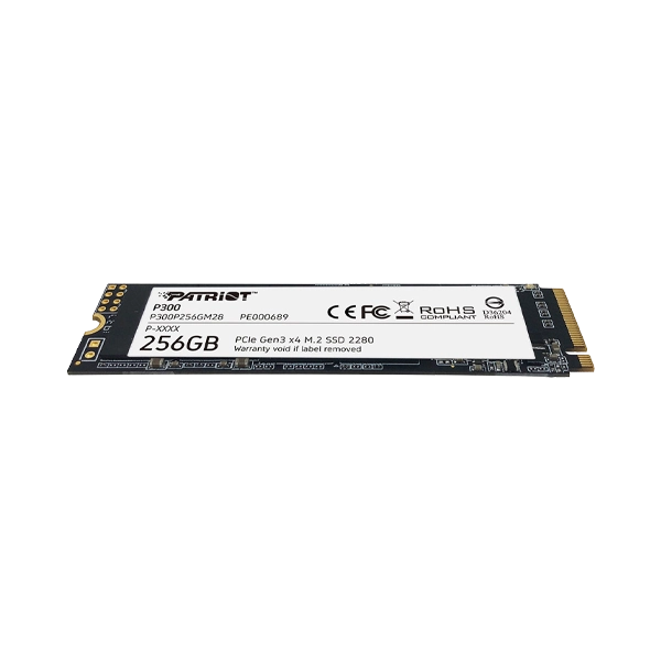PATRIOT MEMORY P300 256GB PCIE GEN3 X4 M.2 2280 NVME SSD P300P256GM28 2