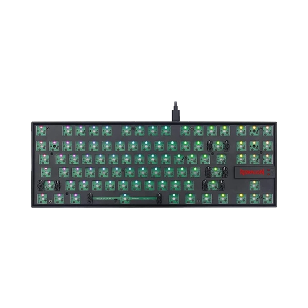 REDRAGON KUMARA TENKEYLESS WIRED MODULAR MECHANICAL KEYBOARD BAREBONE EDITION