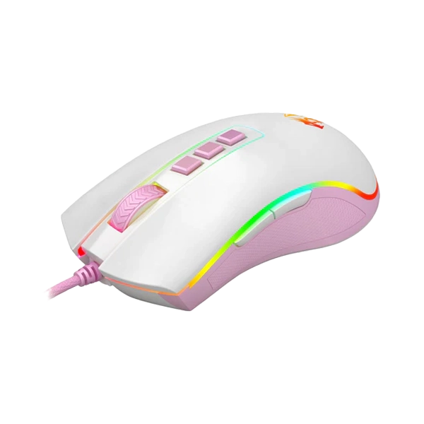 Redragon Cobra Gaming Mouse (WhitePink) (M711WP) 1