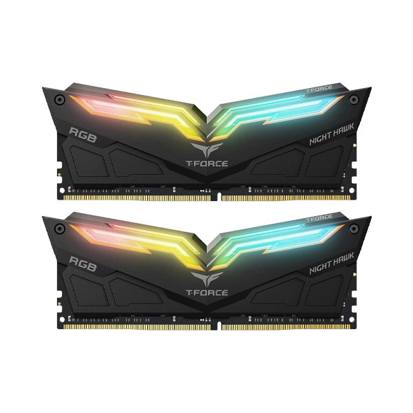 TEAMGROUP T-FORCE NIGHT HAWK RGB 16GB (2X8GB) 3200MHZ RAM