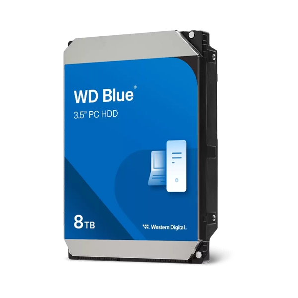 WESTERN DIGITAL BLUE 3.5" 8TB SATA III HDD