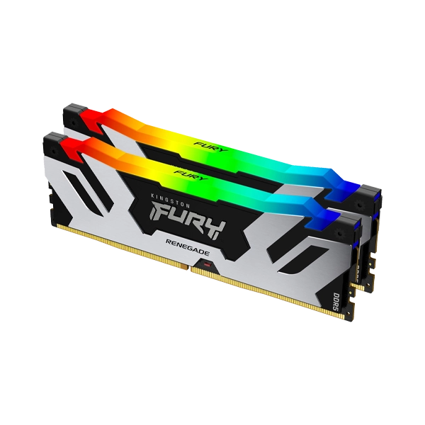 KINGSTON FURY RENEGADE RGB XMP 32GB (2X16GB) DDR5 6000MT/S CL32 (KF560C32RWAK2-32 RAM
