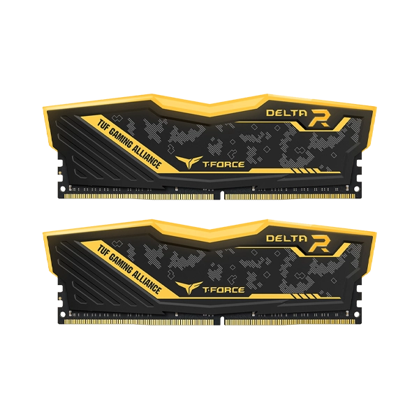 T-FORCE DELTA TUF GAMING ALLIANCE RGB 32GB (2X16GB) DDR4 3600MHZ CL18 RAM