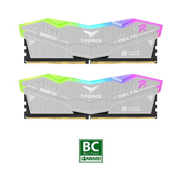 TEAMGROUP T-FORCE DELTA RGB ECO 64GB (2X32GB) DDR5 AMD EXPO 6000MHZ CL38